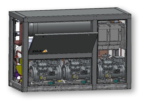 DLE® - Världens främsta kyl- och värmepumpsaggregat klar för installation