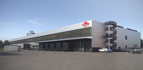 DLE konceptet kyler och värmer miljövänligt 13 000 kvm livsmedelsfabrik